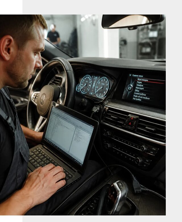 Русификация приборной панели BMW для авто в Нижнекамске от компании