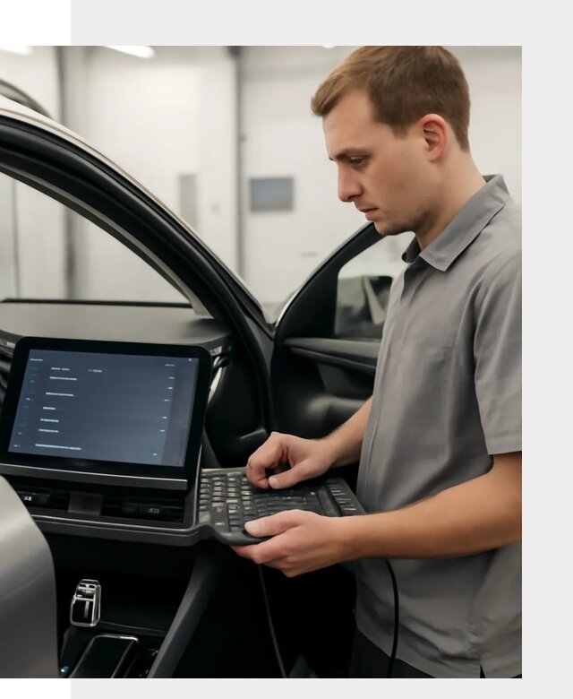 Русификация мультимедиа автомобилей Lynk Co в Нижнекамске