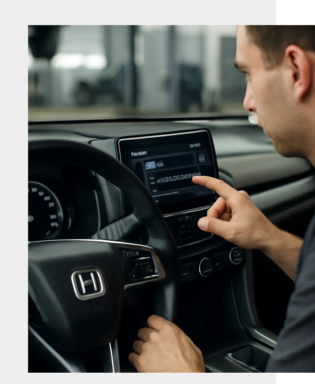 Русификация панели приборов Honda в Нижнекамске по цене 5070 ФастМобиль-Нжм