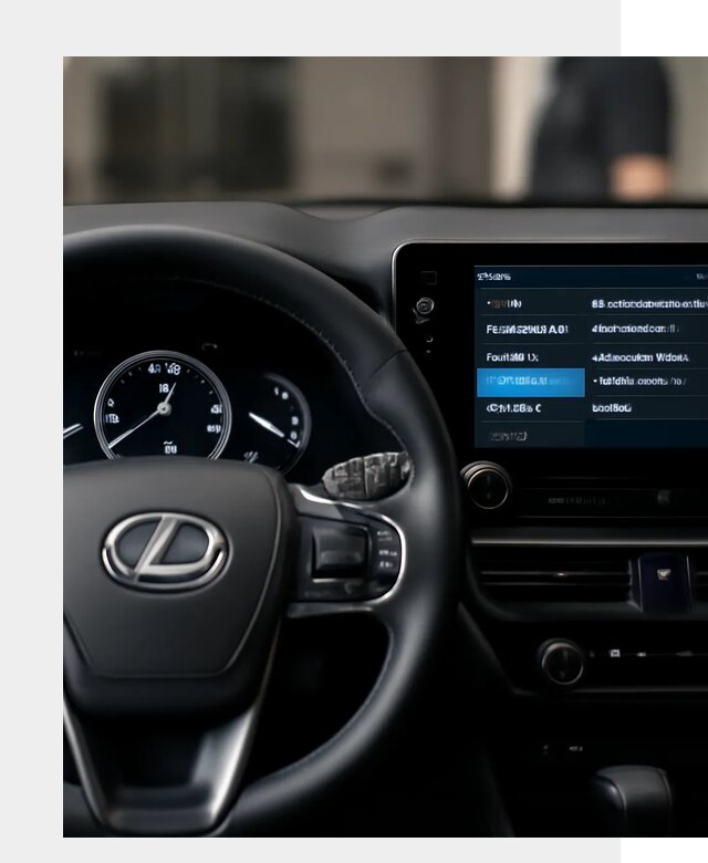 Русификация приборной панели Lexus в Нижнекамске по 5576 р. | ФастМобиль-Нжм